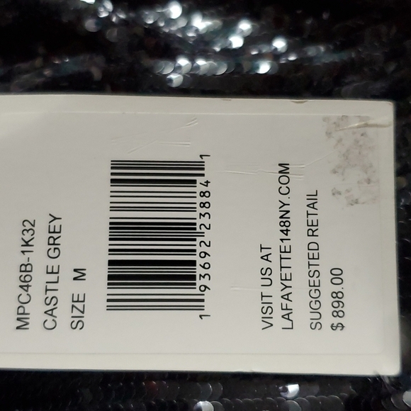 Lafayette 148 New York Sequined Pants Medium NWT - Picture 5 of 8